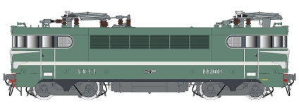 LS Models LS10234 - H0 - E-Lok BB 26001, SNCF, Ep. III
